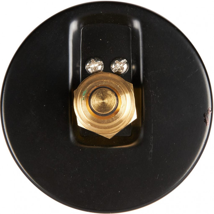 RIM-0005-800415 Термоманометр ROMMER аксиальный в комплекте с автоматическим запорным клапаном. Корпус Dn 80 мм 1/2 , 0...120°C, 0-4 бар.