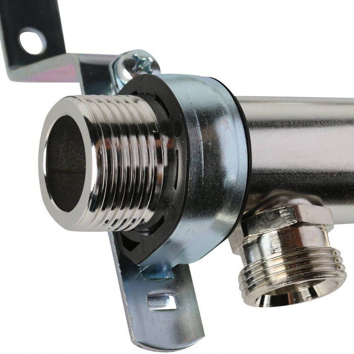 Распределительный коллектор REHAU HLV на 5 групп нержавеющая сталь (11102071001)