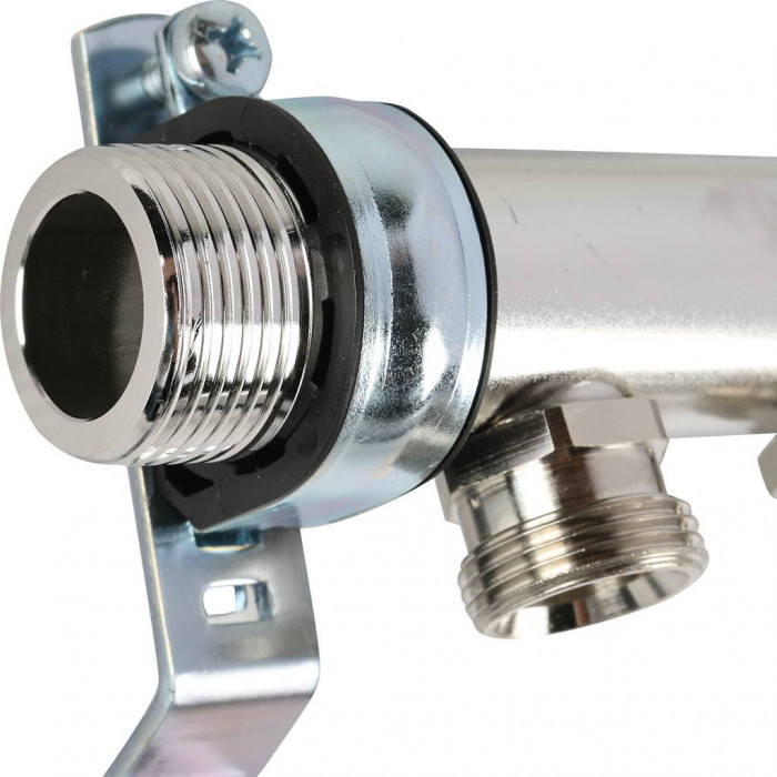 Распределительный коллектор REHAU HLV на 5 групп нержавеющая сталь (11102071001)