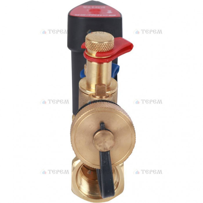 Клапан балансировочный БРОЕН Venturi FODRV DN 015 PN 25 ручной резьбовой с дренажем