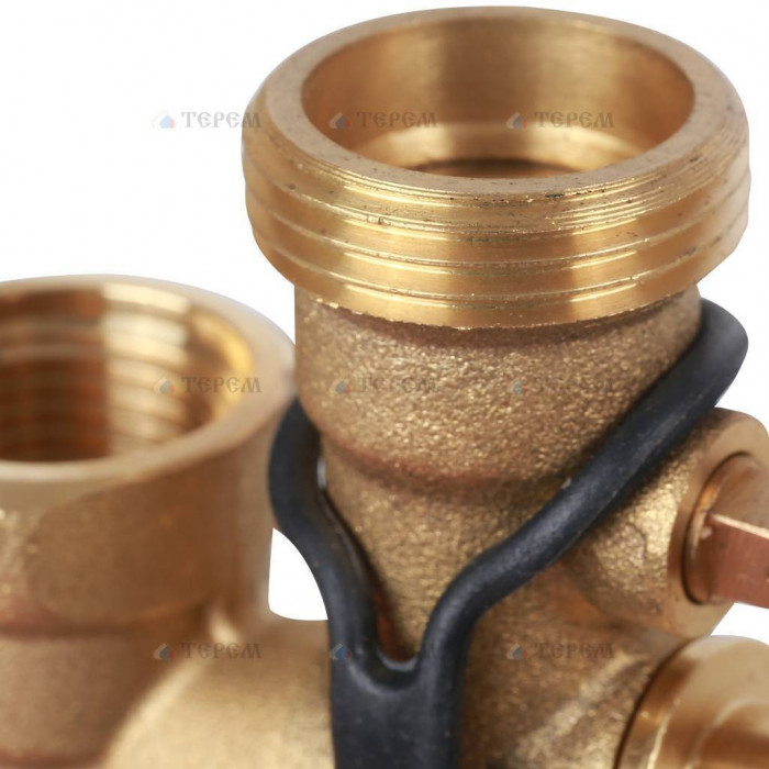 Клапан балансировочный БРОЕН Venturi FODRV DN 015 PN 25 ручной резьбовой с дренажем