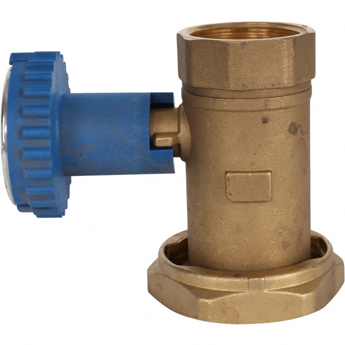 BARBERI Шаровой перехватывающий клапан с встроенным термометром 0-120 °C