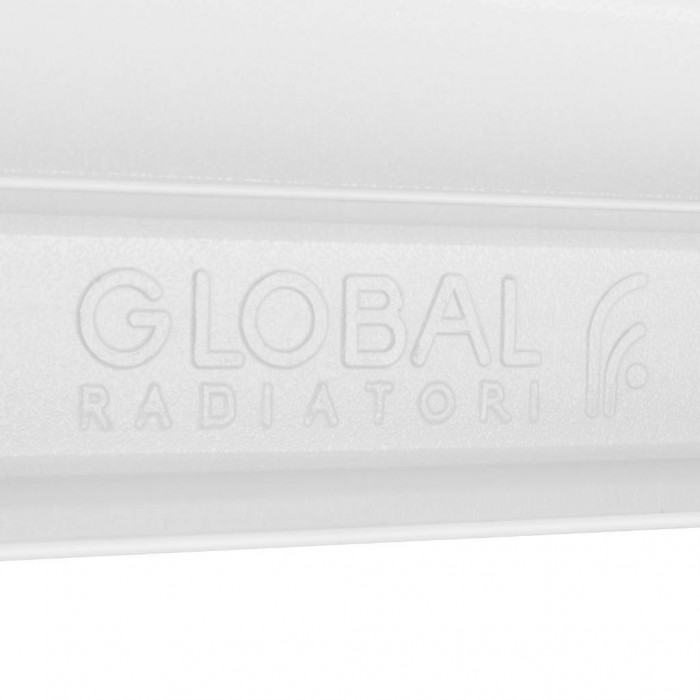 Алюминиевый радиатор Global VOX- R 500, 4 секций, боковое подключение, белый
