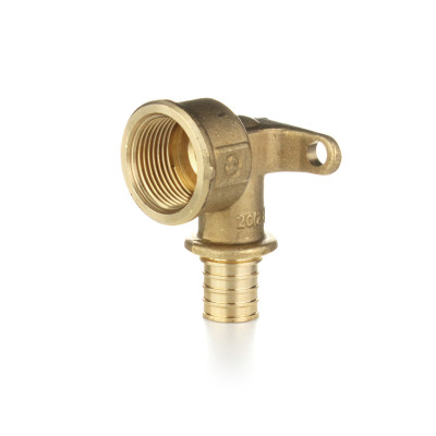 Угольник настенный, Ø 25×3/4&quot; В, латунь