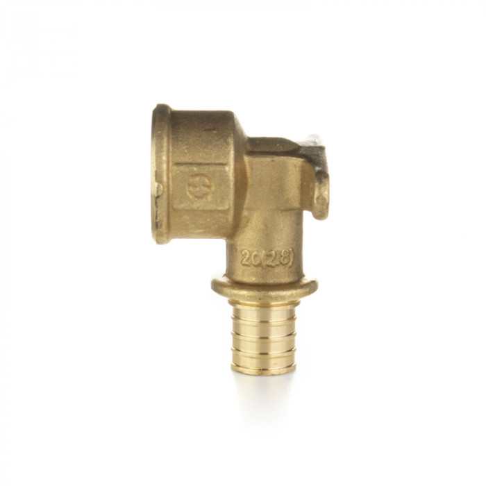 Угольник настенный, Ø 25×3/4" В, латунь