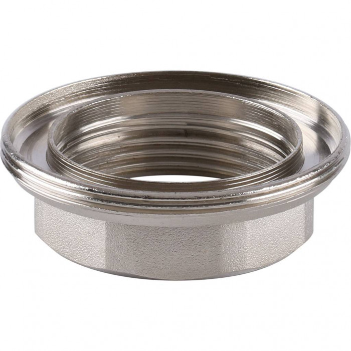 Муфта разъемная Kalde с внутренней резьбой 40х1 1/4 для полипропиленовых труб под сварку (цвет белый)