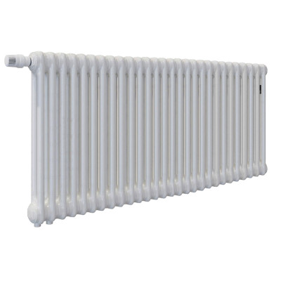 Трубчатый радиатор Arbonia 2057V, 28 секций, нижнее подключение(с вентилем) без накладок