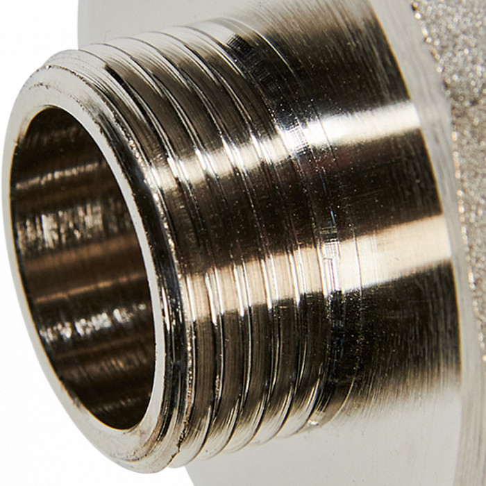 STOUT Переходник ВН никелированный 1 1/2x3/4