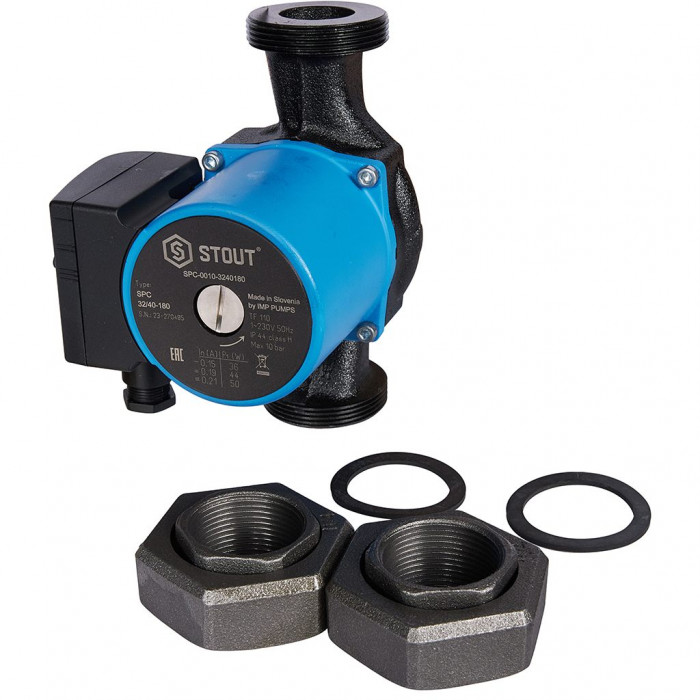 Насос циркуляционный STOUT 32/40-180 SPC-0010-3240180