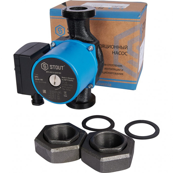 Насос циркуляционный STOUT 32/40-180 SPC-0010-3240180