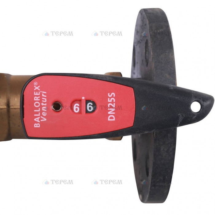 Клапан балансировочный БРОЕН Venturi DRV DN 025 PN 16 ручной фланцевый