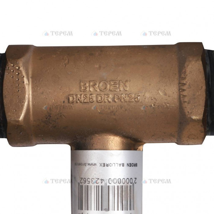 Клапан балансировочный БРОЕН Venturi DRV DN 025 PN 16 ручной фланцевый