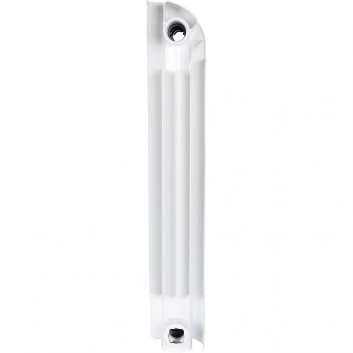 Алюминиевый радиатор Global VOX- R 500, 4 секций, нижнее правое подключение, белый