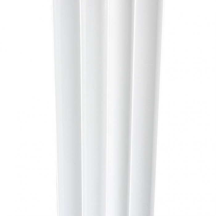 Алюминиевый радиатор Global VOX- R 500, 4 секций, нижнее правое подключение, белый