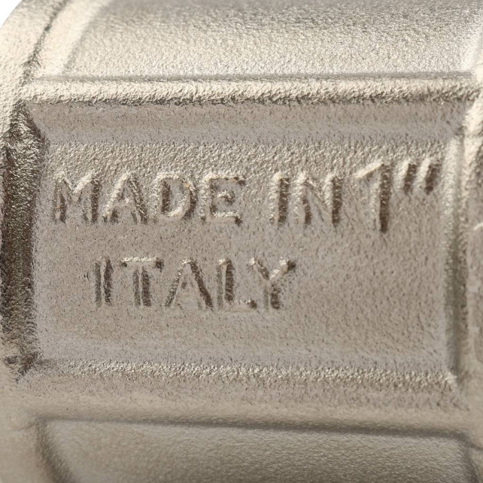 Муфта TIEMME ВВ никелированная 1х1 для стальных труб резьбовой