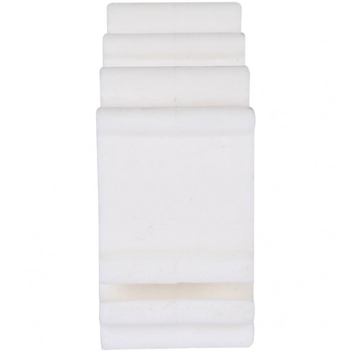 Kalde d=16 Двойное крепление для полипропиленовых труб под сварку (цвет белый)