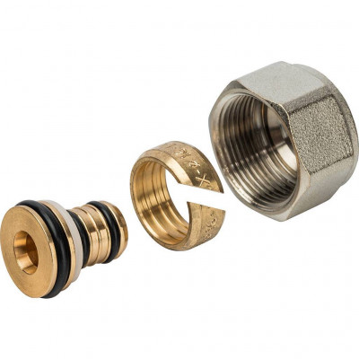 Соединение для труб PEX-AL-PEX LUXOR TP 97 16 ммх2 (резьба 24x19)