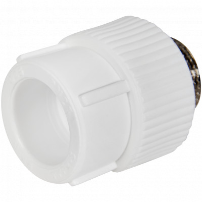 Pro Aqua PA23014P Pro Aqua d= 25-3/4 PP-R Муфта комбинированная НР Белая