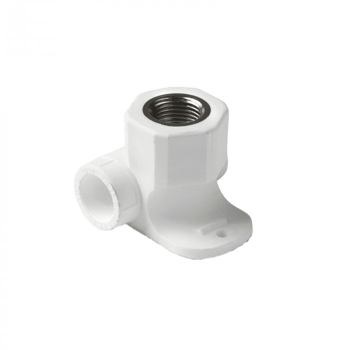 Pro Aqua PA13912 Pro Aqua d=20-1/2 PP-R Уголок байпасный для смесителя ВР Белый