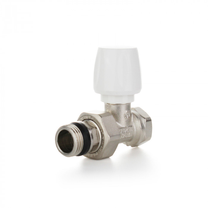 Вентиль ручной прямой, НВ 1/2"×1/2", с уплотнением O-RING