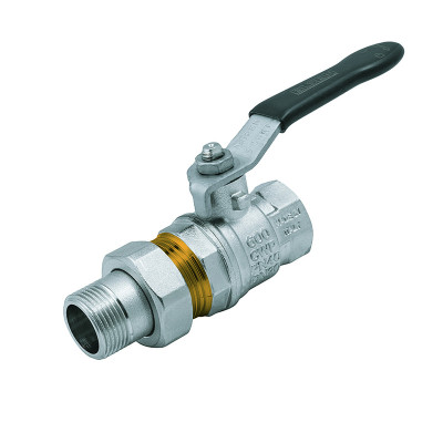 Полнопроходной шаровой кран STRONG, 1 1/4&quot; НВ американка, ручка рычаг