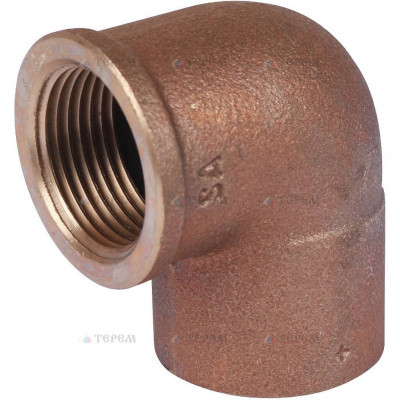 Sanha 4090g угловой переход ВП-ВР, бронза 28x3/4, для медных труб под пайку