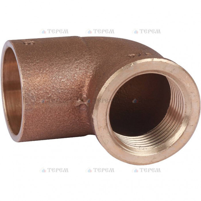 Sanha 4090g угловой переход ВП-ВР, бронза 28x3/4, для медных труб под пайку