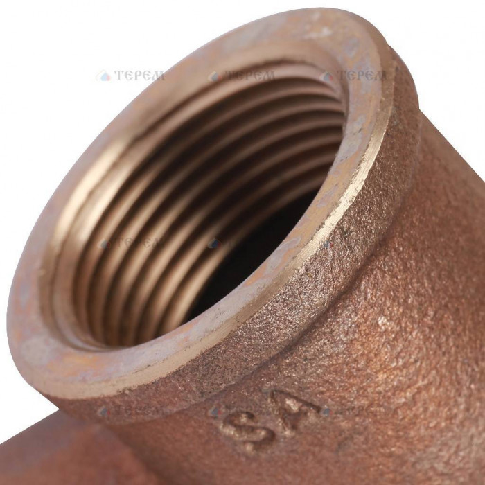 Sanha 4090g угловой переход ВП-ВР, бронза 28x3/4, для медных труб под пайку