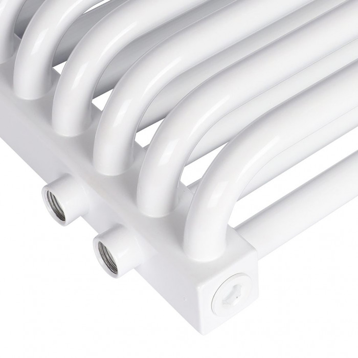 Стальной трубчатый радиатор ROMMER RST-203012-020, 12 секций, нижнее подключение