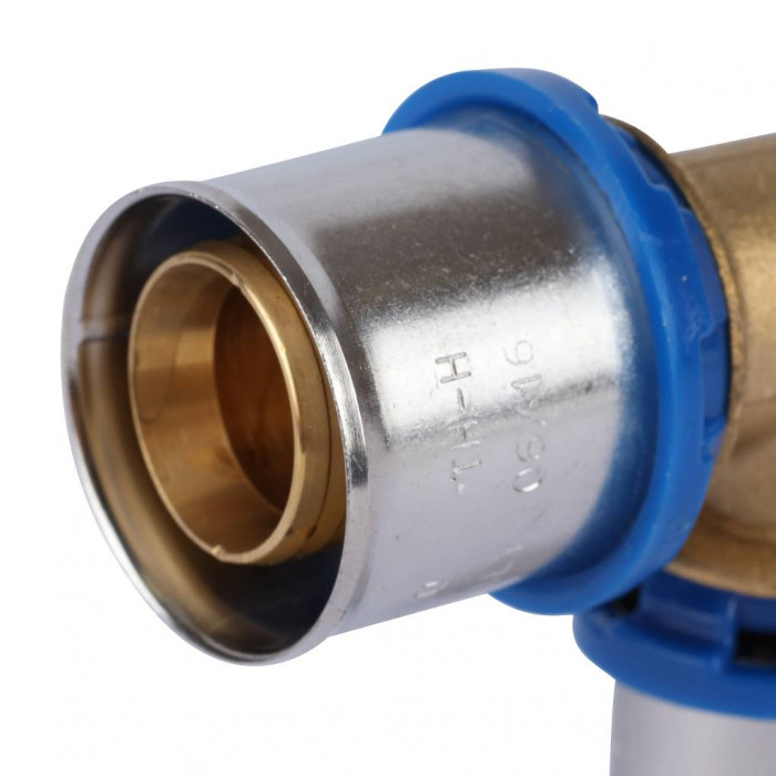 APE Тройник переходной 26х20х26 для металлопластиковых труб прессовой