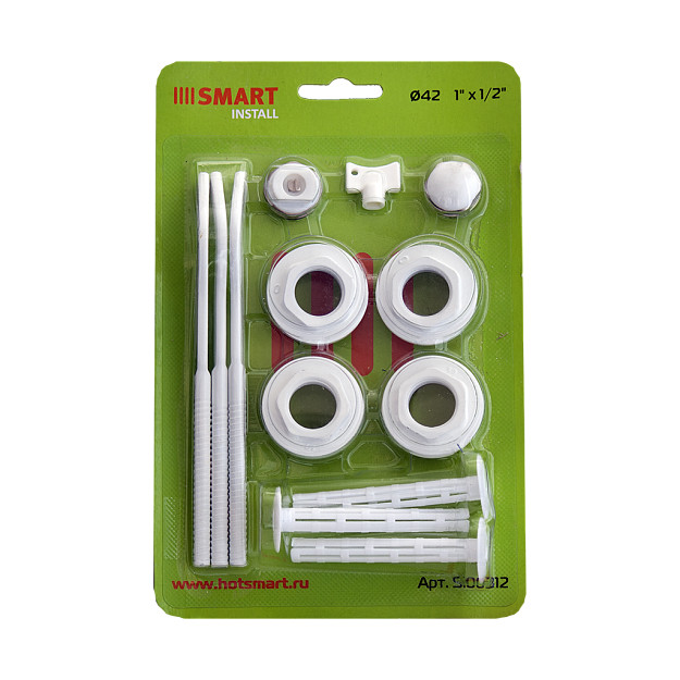 Комплект монтажный SMART Install для радиаторов 1"х1/2" 3 кронштейна