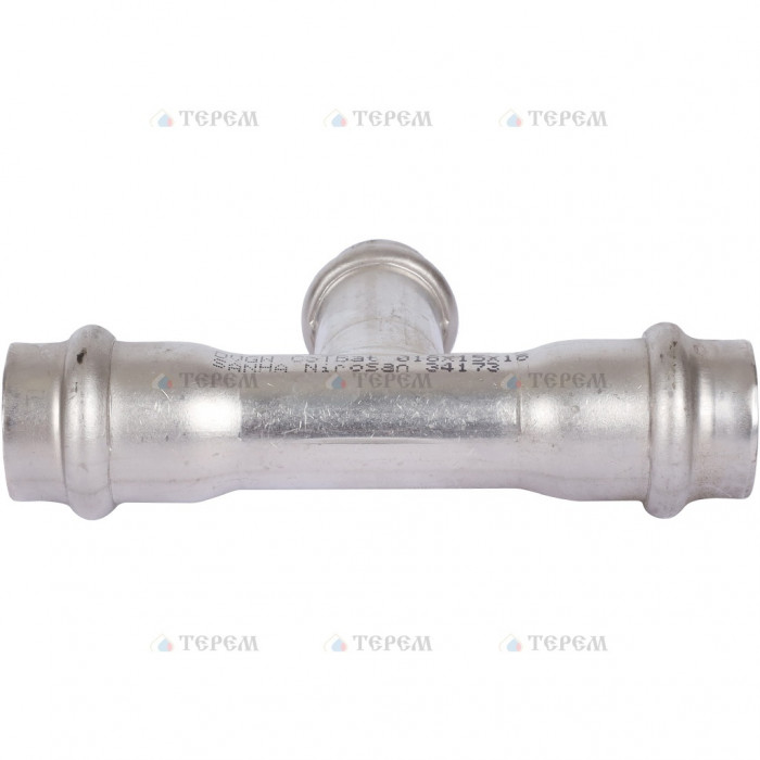 Sanha 9130 пресс-фит. нерж.сталь, тройник ВПр, 18x15x18