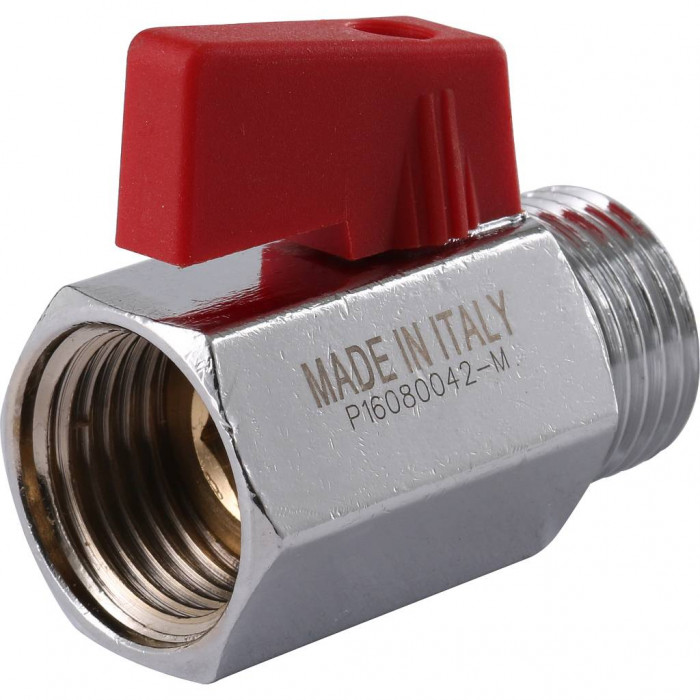 Кран шаровой Itap муфта/резьба мини неполнопроходной ART 126  MINI 1/2"