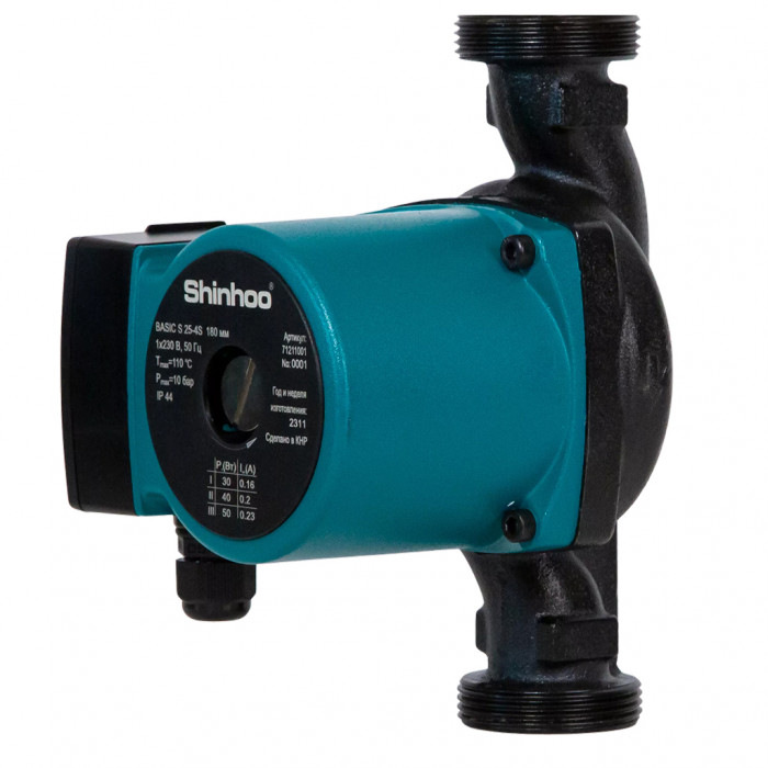 Циркуляционный насос SHINHOO BASIC S 25-6S 180