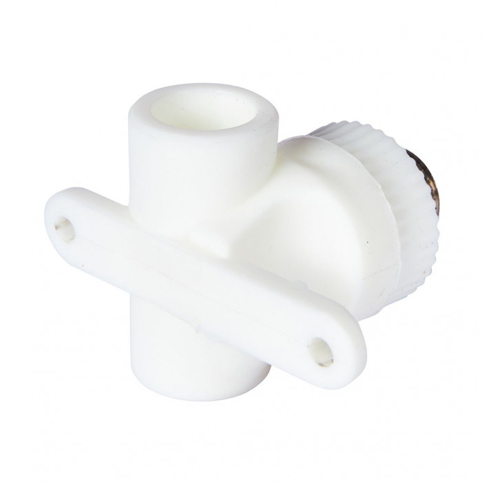 Pro Aqua PA13812 Pro Aqua d=20-1/2 PP-R Уголок байпасный для смесителя НР Белый
