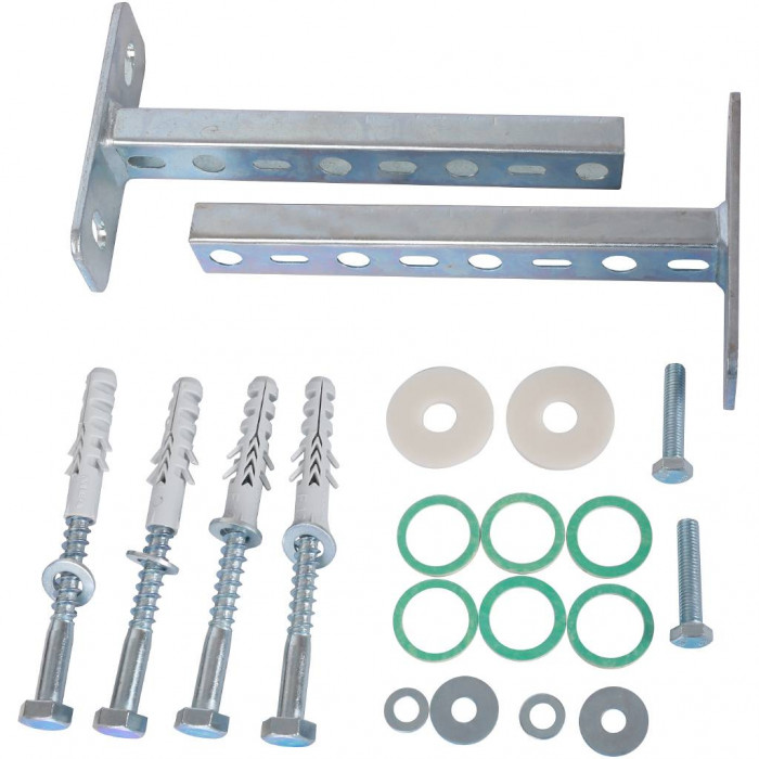Стальной распределительный коллектор STOUT SDG-0016 2 отопительных контура. В теплоизоляции DN 20