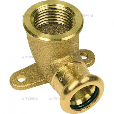 Sanha 8472G пресс-фитинг, бронза, водорозетка ВПр-ВР 18x1/2 для медных труб прессовой