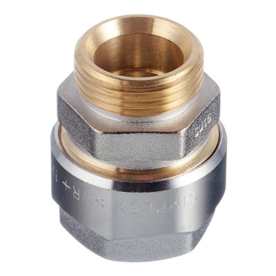 Фитинг резьбовой латунный Plus для стальных труб 3/4&quot; х G 3/4&quot; M, DVGW