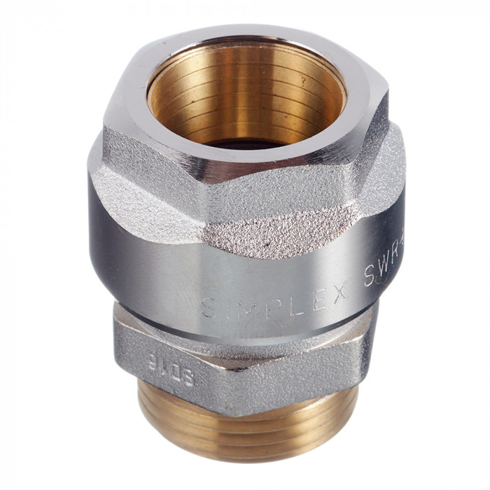 Фитинг резьбовой латунный Plus для стальных труб 3/4" х G 3/4" M, DVGW