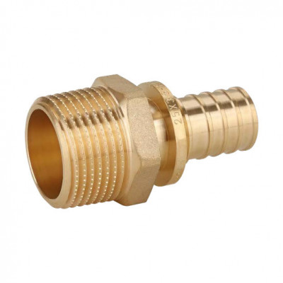 Переходник аксиальный латунный Smart Install Ø20x2,8- Н1/2&quot;