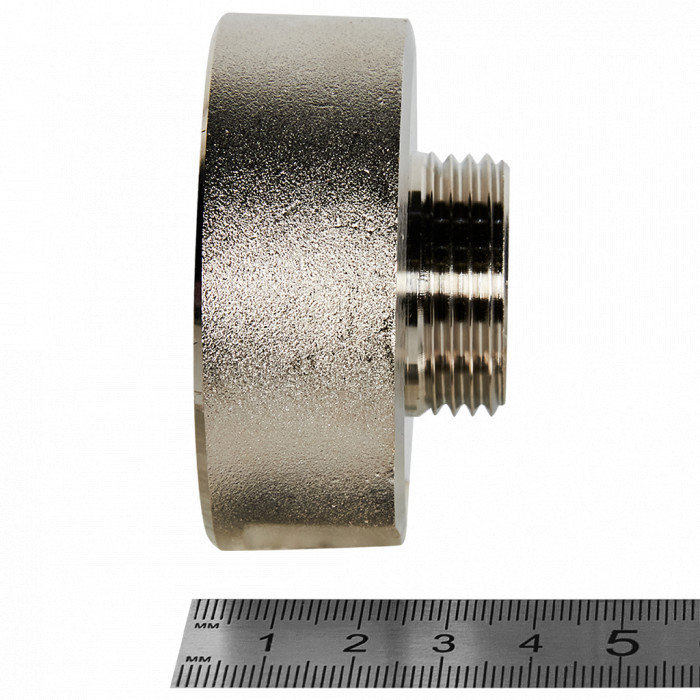 STOUT Переходник ВН никелированный 2 X1