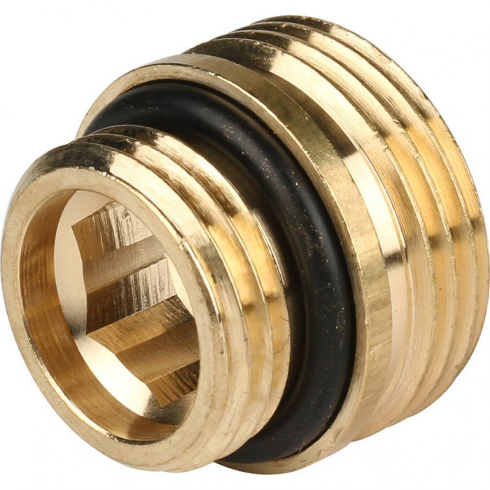 Резьбозажимной ниппель REHAU с наружной резьбой 1/2х3/4 (комплект 2шт.) (12407111001)