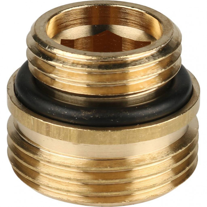 Резьбозажимной ниппель REHAU с наружной резьбой 1/2х3/4 (комплект 2шт.) (12407111001)