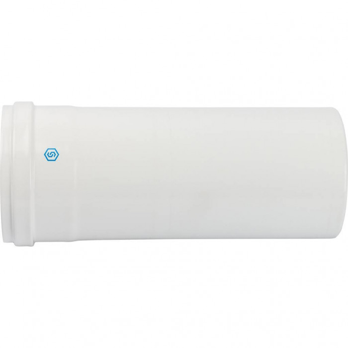 STOUT Элемент дымохода конденсац. труба 250 мм DN60/100 м/п PP-FE