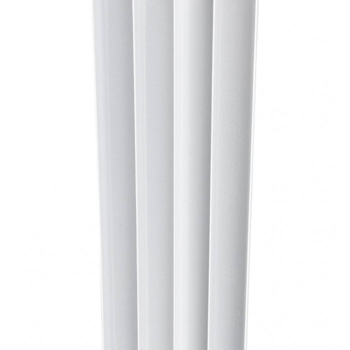 Алюминиевый радиатор Global VOX- R 500, 8 секций, нижнее правое подключение, белый