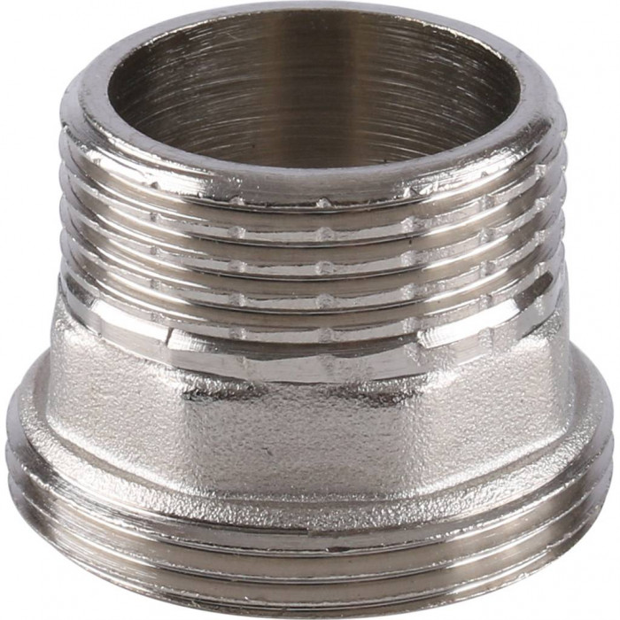 Муфта разъемная Kalde с наружной резьбой 20х1/2 для полипропиленовых труб под сварку (цвет белый)