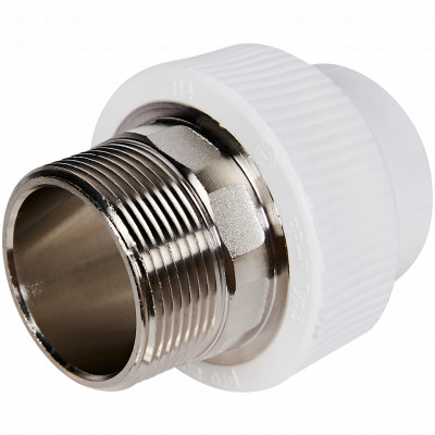 Pro Aqua PA23020 Pro Aqua d= 40-1 PP-R Муфта комбинированная НР Белая