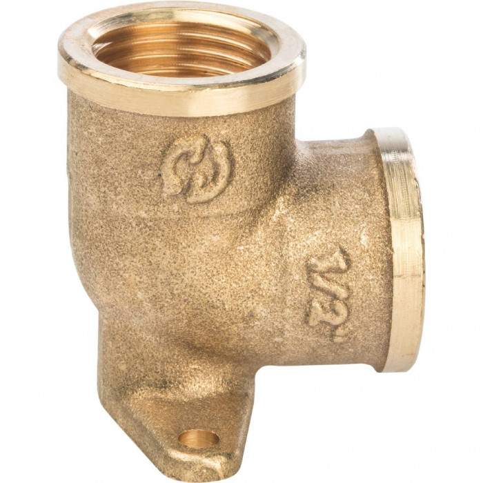 Угольник STOUT с креплением ВР 1/2