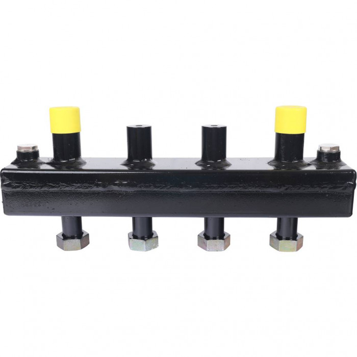 Стальной распределительный коллектор STOUT SDG-0018 2 отопительных контура с гидравлическим разделителем DN 20