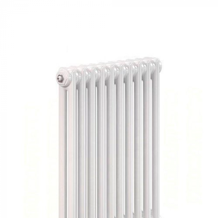 Стальной трубчатый радиатор Zehnder Charleston 2150-01 / 1270 Ral 9016, боковое подключение